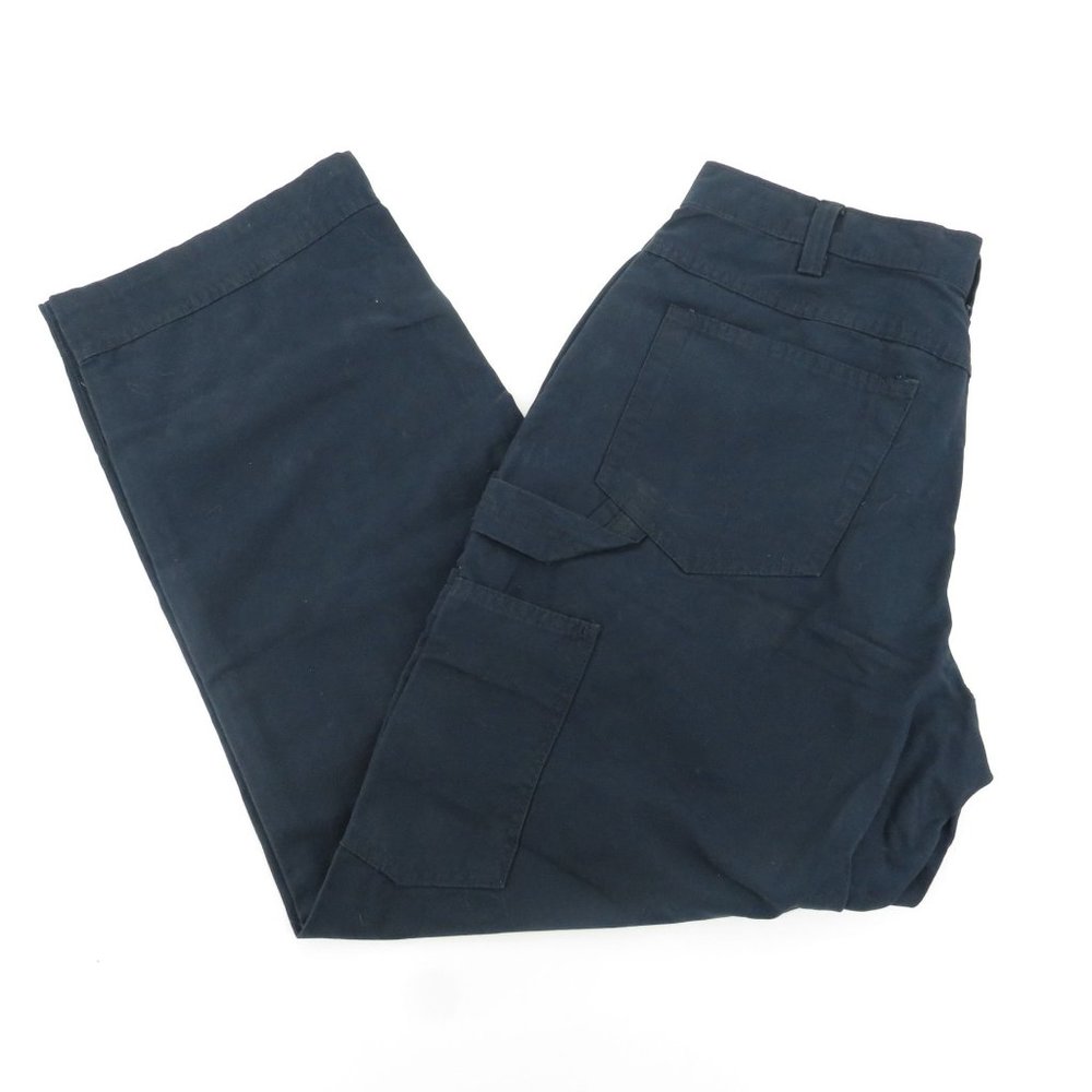 Amazon Essentials Men's Carpenter Jean with Tool Pockets Blue 33x30